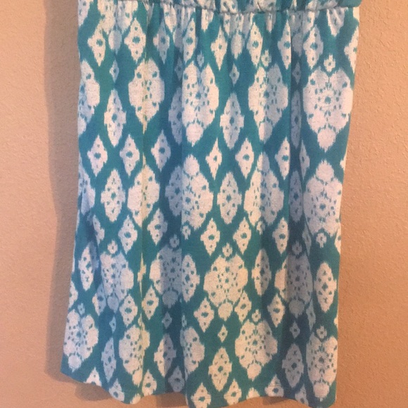 (2/$15) Green White Sonoma Size S Midi Dress - Picture 3 of 5
